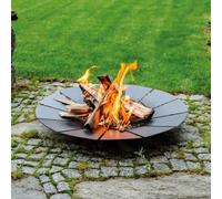 Chic Steel Sunny Fire Pit 68cm Primrose True Black One Size