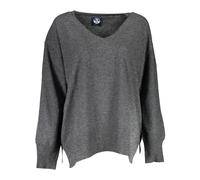 Chic V-Neck Pullover - female - North Sails - V-neck Knitwear - Gray - XS - Knitwear XS