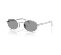 Chic White/Grey Sunglasses - female - Prada - Sunglasses - Gray - 52 MM - Accessories 52 MM