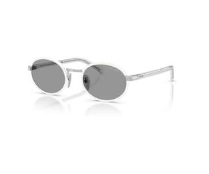 Chic White/Grey Sunglasses - female - Prada - Sunglasses - Gray - 52 MM - Accessories 52 MM