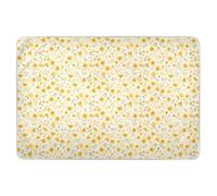 Chic Yellow Wildflowers Extra Large Resuable Changing Pad Covers Soft Absorbent Potty Training Cover Portable Bed Liners for Baby Boys Girls 52" L x 34" W