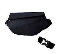 Chic Yet Functional Crossbody Sling Bag for Women Men - Lightweight Fanny Pack with Adjustable Strap, Water-Resistant, Travel Running Hiking Waist Pouch, Gift Idea. (Black,Mini-A)