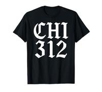 Chicago 312 Windy City Retro CHI South Side North Side Local Value Graphic T-Shirt