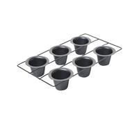 Chicago 6 Piece Professional Quality Metal Baking Tin with Non-Stick Coating