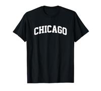 Chicago Arch Vintage Athletic Sports Fan Est. 1833 USA Dark Value Graphic T-Shirt