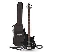 Chicago Bass Guitar by Gear4music Black
