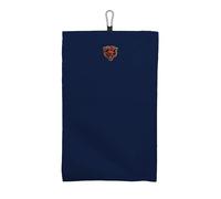 Chicago Bears NFL Team Logo Micro Fiber Tri-Fold Golf Towel 16 x 24 Inches