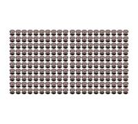 Chicago Binding Screws Metal Book Binding Screw Kit, Brass Electroplated Round Flat Head Rivets, 9x5mm Leather DIY Stud Screws for Journals, Notebooks and Craft Projects (Gray)