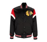 Chicago Blackhawks Bomber Jacket NHL Team Colors - male - Mitchell & Ness - Bomber Jackets - Black - XL - Jackets XL