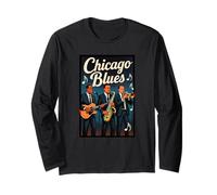 Chicago Blues Long Sleeve T-Shirt