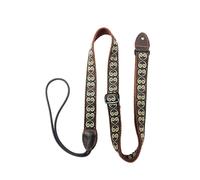 Chicago Brown/Cream Spiral Mandolin/Ukulele Strap