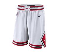 Chicago Bulls Association Edition Men's Nike NBA Swingman Shorts - White - Polyester M