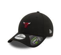 Chicago Bulls Cap Adjustable Mens Mini Logo Repreve 9Forty New Era Black