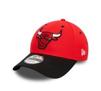 Chicago Bulls Cap Adjustable Side Patch Mens 9Forty New Era Red