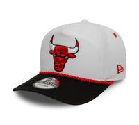 Chicago Bulls Cap Golfer Washed Mens New Era White