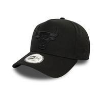 Chicago Bulls Cap Mens EFrame New Era Monochrome Black