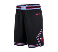 Chicago Bulls City Edition Men's Nike Dri-FIT NBA Swingman Shorts - Black M