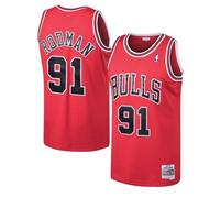 Chicago Bulls Dennis Rodman 1997-1998 Hardwood Classics Road Swingman Jersey -