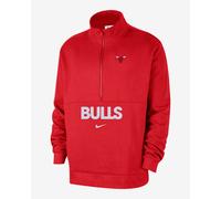 Chicago Bulls Fleece Jacket Men's Nike NBA 1/2-Zip Top (Medium) Brand New