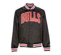 Chicago Bulls NBA Bomber Jacket Black - male - New Era - Bomber Jackets - Black - L - Jackets L