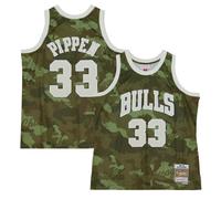 Chicago Bulls NBA Scottie Pippen Basketball Jersey Mitchell & Ness 1997 Green