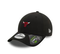 Chicago Bulls Repreve® Mini Logo Black 9FORTY Adjustable Cap