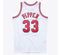 Chicago Bulls Scottie Pippen 1997 Swingman Jersey by Mitchell and Ness - White -