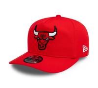 New Era Golfer Snapback Cap - WASHED Chicago Bulls red - One Size