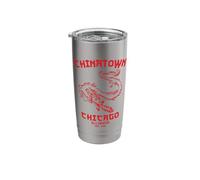 Chicago Chinatown Illinois Chinese American Loop South Side Stainless Steel Insulated Tumbler