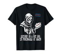 Chicago Culture Apparel - Strict No Ketchup On A Hot Dog T-Shirt