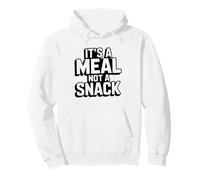 Chicago Deep Dish Pizza Lover Who Says Meal Not Snack Thick Pullover Hoodie