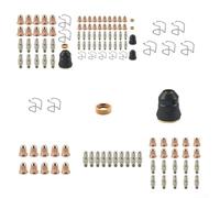 Chicago Electric 95136 Compatible Plasma Cutting Consumables Electrodes, Nozzle Cups, and More (1pcs swirl ring)