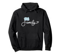 Chicago Family - Chicagoan City Flag Heritage Word Art Pullover Hoodie