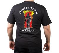 Chicago Fire Dept. Backdraft T-Shirt, black, M