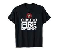 Chicago Firefighter with Florian Cross Family Kids Adults T-Shirt