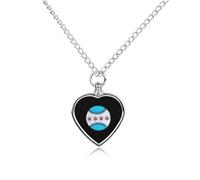 Chicago Flag Baseball Pet Ashes Necklace Memorial Jewelry Dog Cat Keepsake Funeral Urn Pendant for Men Women