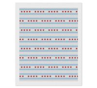 Chicago Flag Diamond 5D Painting Kits for Adult Beginners Round Full Drill DIY Wall Art Craft Decor Gift 16"x20"