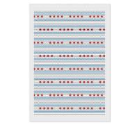 Chicago Flag Diamond 5D Painting Kits for Adult Beginners Round Full Drill DIY Wall Art Craft Decor Gift 8"x12"