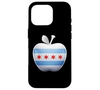 Chicago Flag Teacher Strike Protest Union Education 2026 Case for iPhone 16 Pro