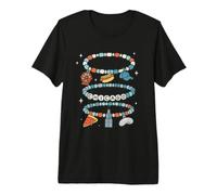 Chicago Friendship Bracelet Stack Wind City Design Premium T-Shirt
