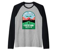 Chicago Green River Irish Celebration St. Patrick's Day Raglan Baseball Tee