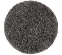 Origin Rug Chicago - Round Shaggy Hand-Tufted Shimmer - Grey - 133 cm diameter