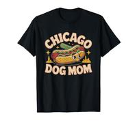 Chicago Hot Dog Mom Style Family Pride Food T-Shirt