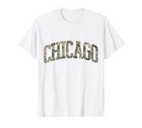 Chicago Illinois Camouflage Digital Camo Pride Value Graphic T-Shirt