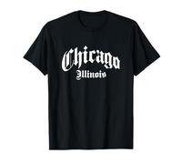 Chicago - Illinois - Old School Design - Classic T-Shirt