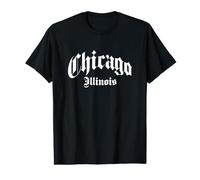 Chicago - Illinois - Old School Design - Classic Value Graphic T-Shirt