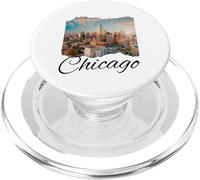 Chicago Illinois Souvenir/Chicago PopSockets PopGrip for MagSafe