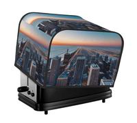 Chicago Illinois Usa 1 Print 4-Slice Toaster Cover Dustproof Kitchen Appliance Washable For Home Dorm Office