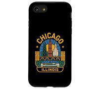 Chicago Illinois USA Born Bred Case for iPhone SE (2020) / 7/8