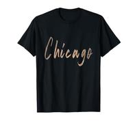 Chicago Illinois Vintage Elegant Design T-Shirt